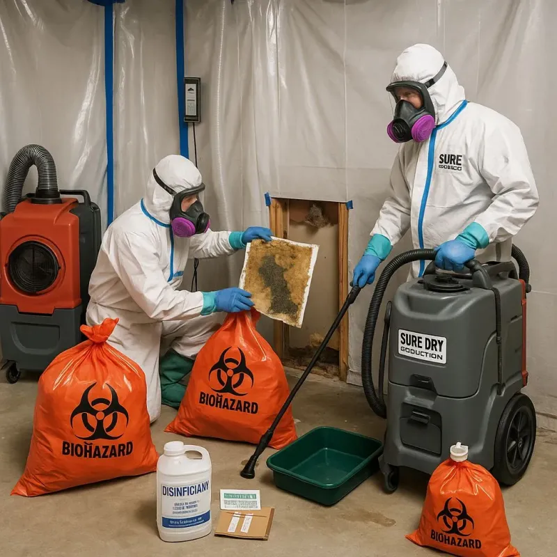 Contaminated Water Handling Protocols process in Huntley, IL