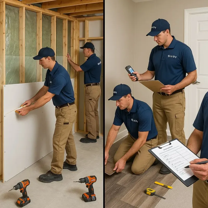 Repairs and Reconstruction process in Huntley, IL