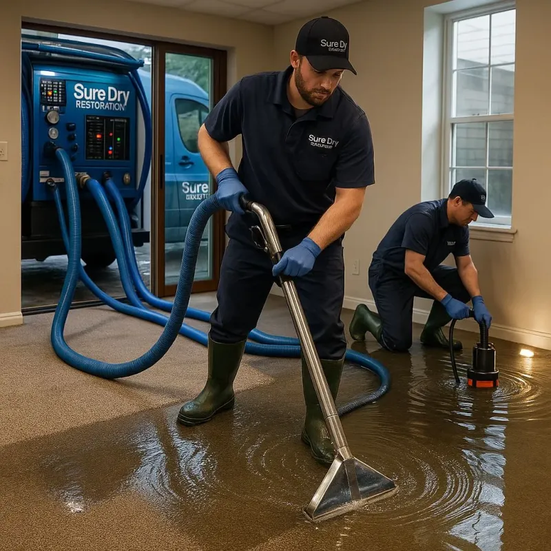 Water Extraction and Removal process in Huntley, IL